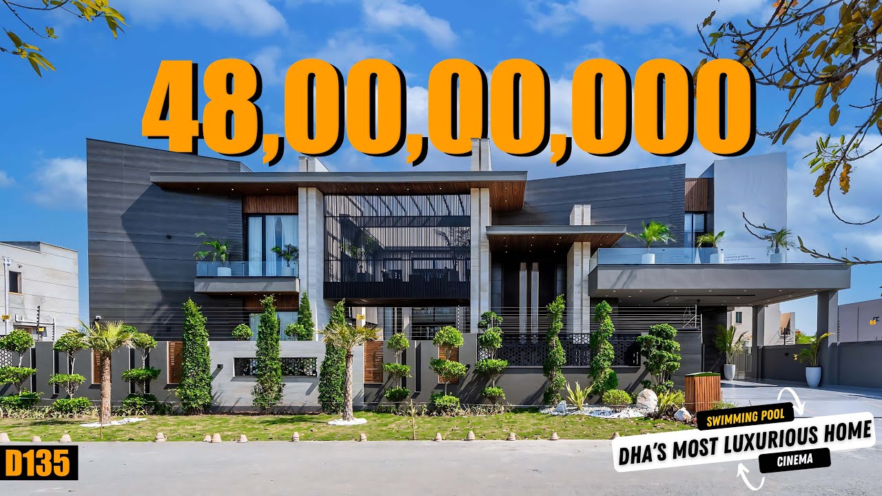 DHA Lahore’s Most Luxurious 48 Crore Home – COMPLETE TOUR!