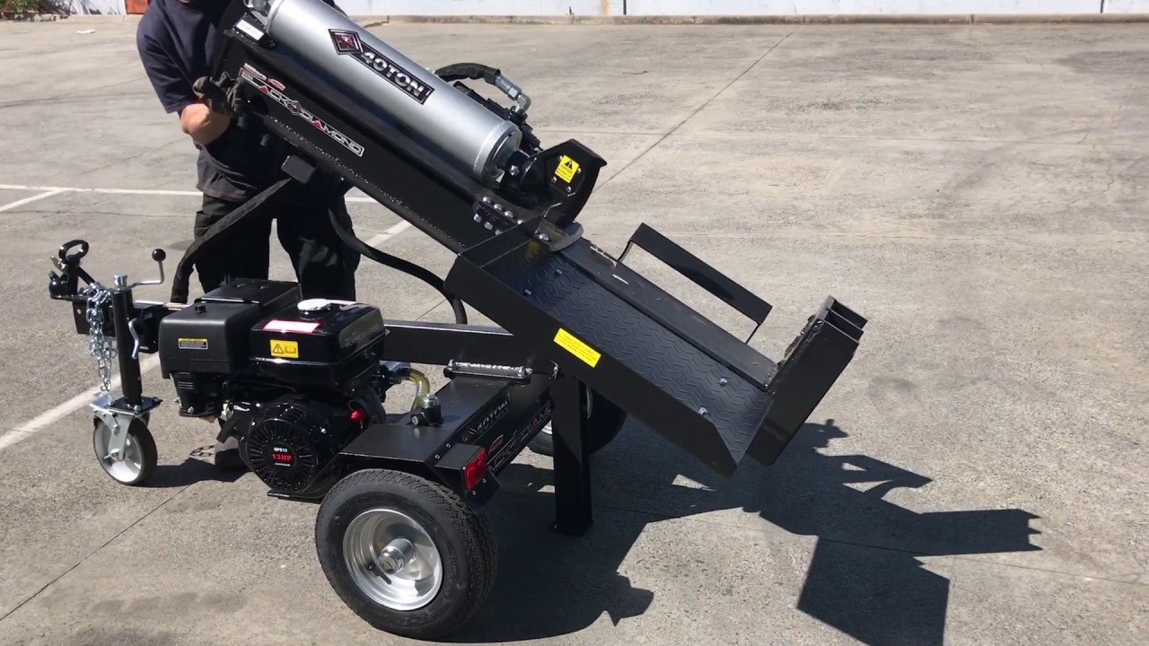 Black Diamond Log Splitter 40 ton 13 HP Engine | Best Buys Online