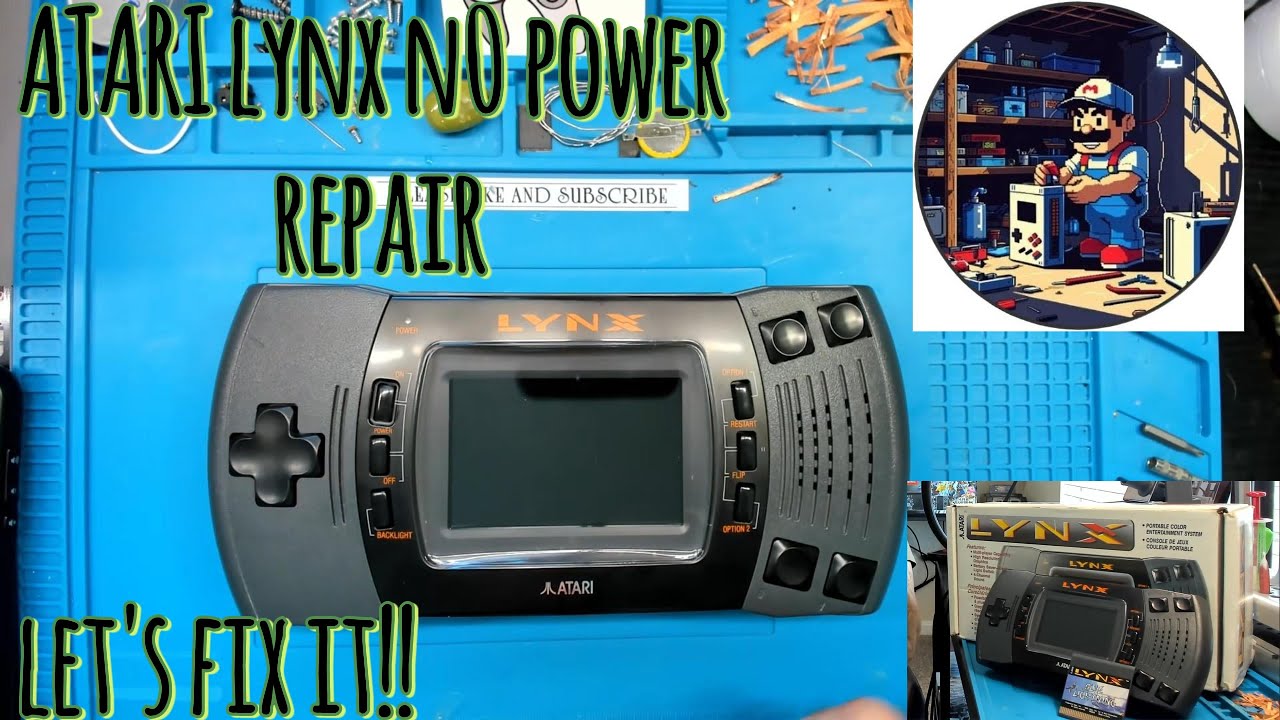 Atari lynx model 2 repair