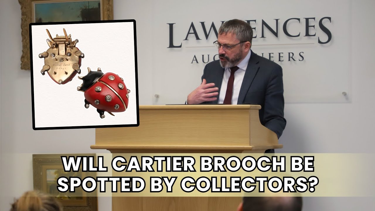 A fun Cartier Ladybug Brooch turns into a Fortune!
