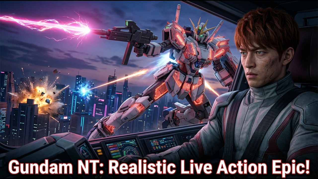 Mobile Suit Gundam NT (Narrative) — Live Action Cinematic | Realistic Gundam AI Film