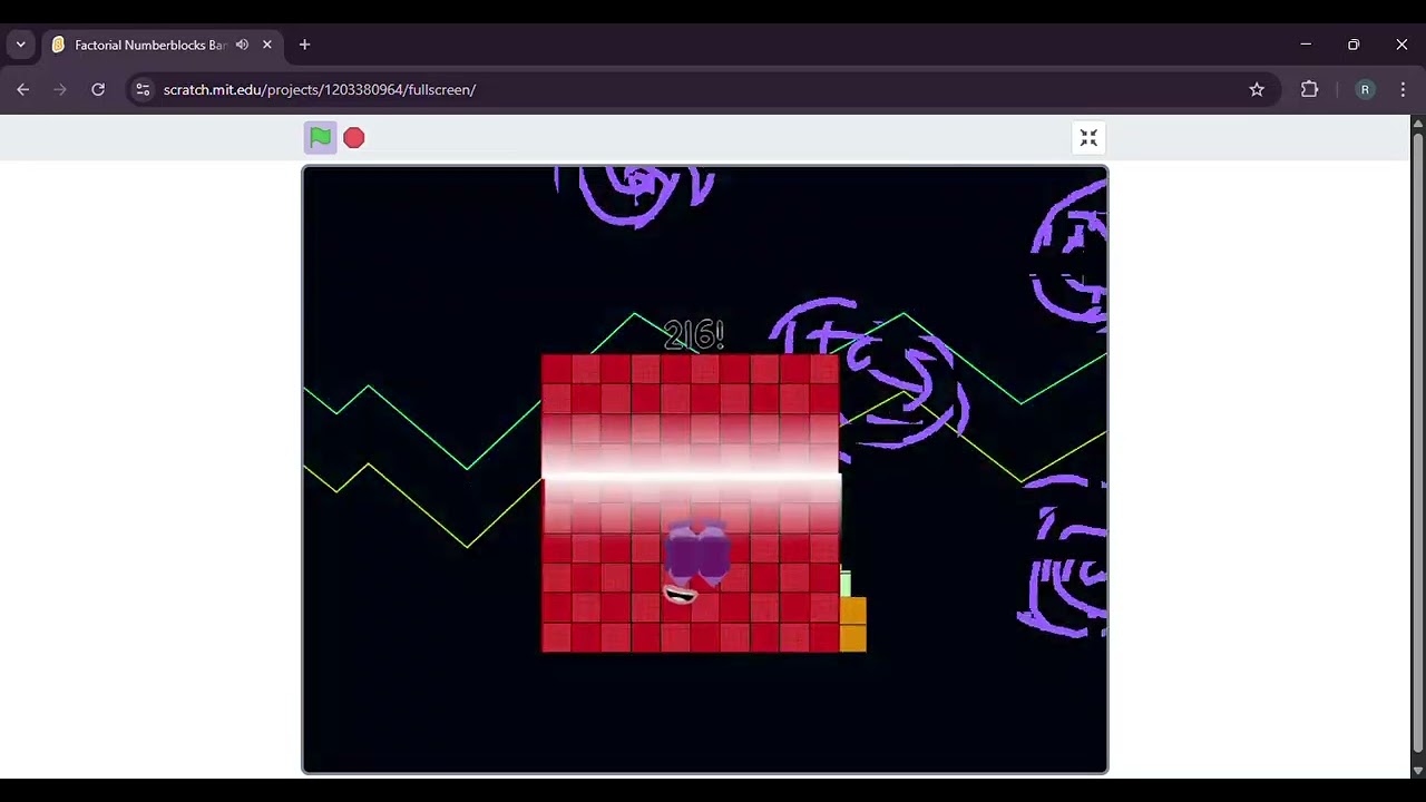 Factorial numberblocks band 22 but everything is normal ver 0