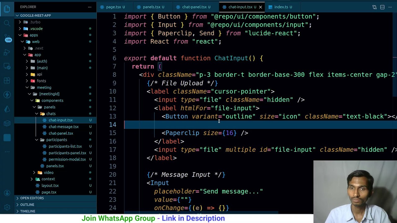 Day - 139 | Google Meet Clone - Part - 18 - Learning FullStack Web Dev | Coding The Code