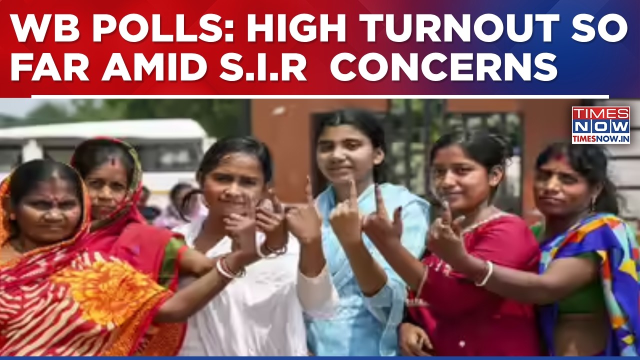 West Bengal Assembly Polls: High Turnout So Far Amid SIR Row And Voter Deletion Concerns