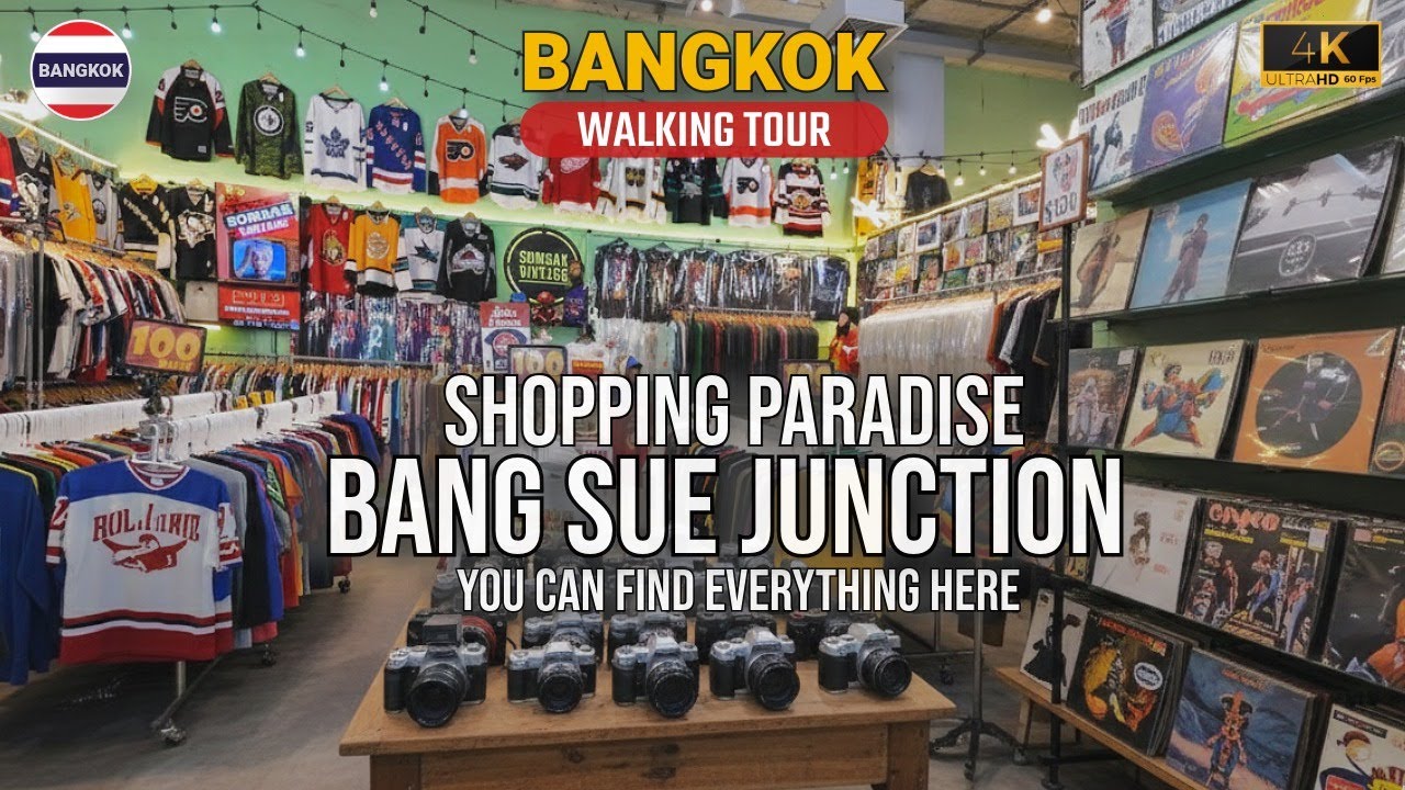 Внутри Bang Sue Junction 4K — скрытый торговый центр Бангкока | Лучше, чем Чатучак?
