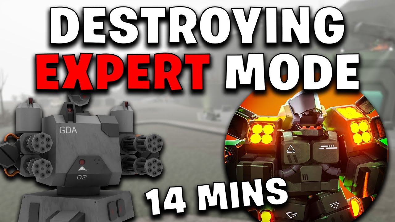 DESTROYING EXPERT REWORK IN 14 MINUTES - TOWER DEFENSE X