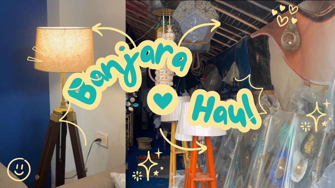 Affordable Home Décor Haul 🏠 | Banjara Market Gurgaon | Rugs, Lights & More ✨