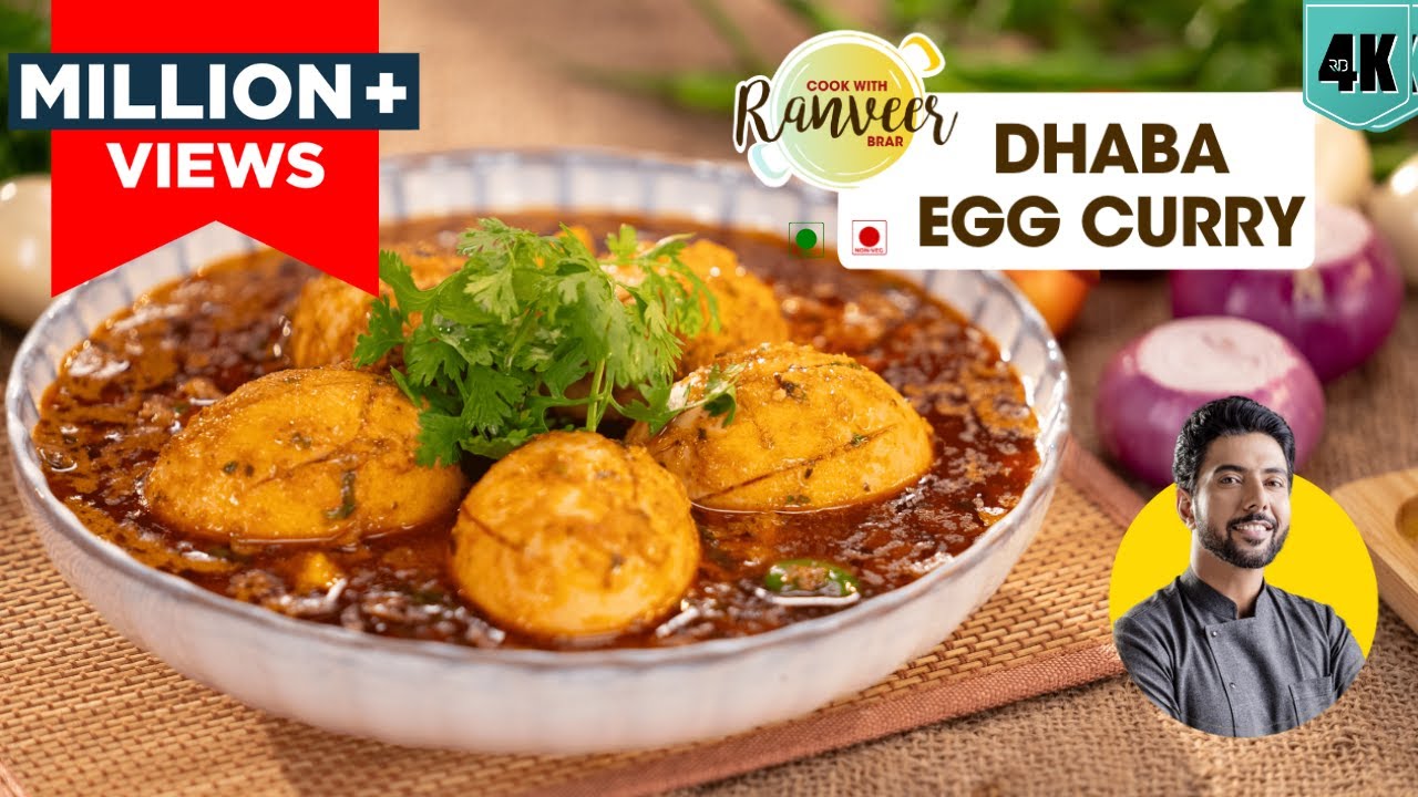Dhaba style Egg Curry | ढाबे जैसे अंडा करी की आसान रेसिपी | Spicy Egg Masala | Chef Ranveer Brar