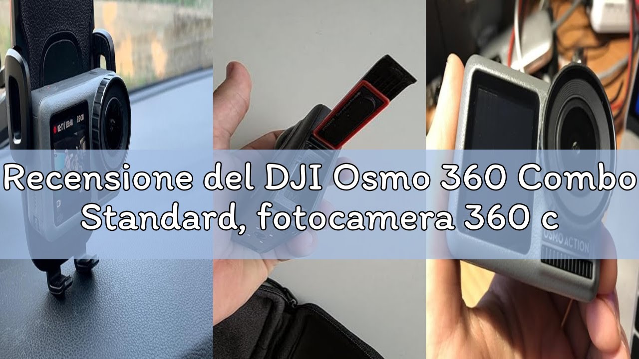 Recensione del DJI Osmo 360 Combo Standard, fotocamera 360 con immagini a 360° da 1 pollice, video a