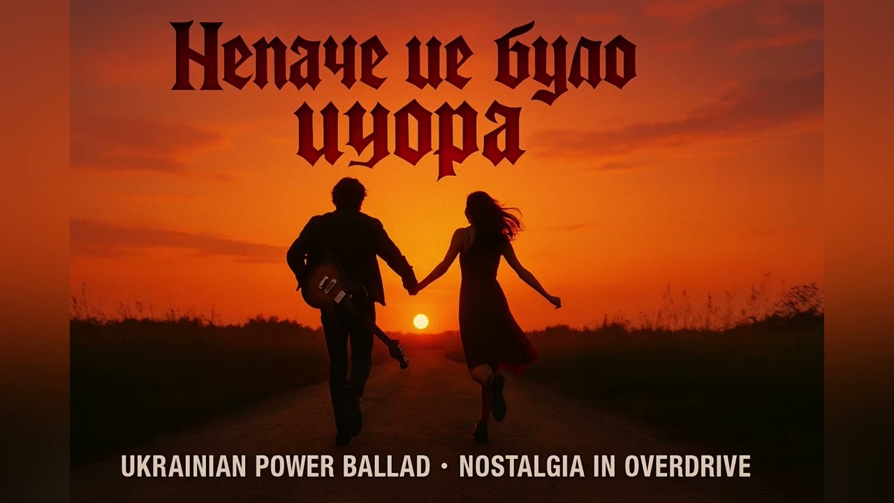 Неначе це було учора- Сосюра ( power ballads AI) ніжно, романтично з великими соло партіями