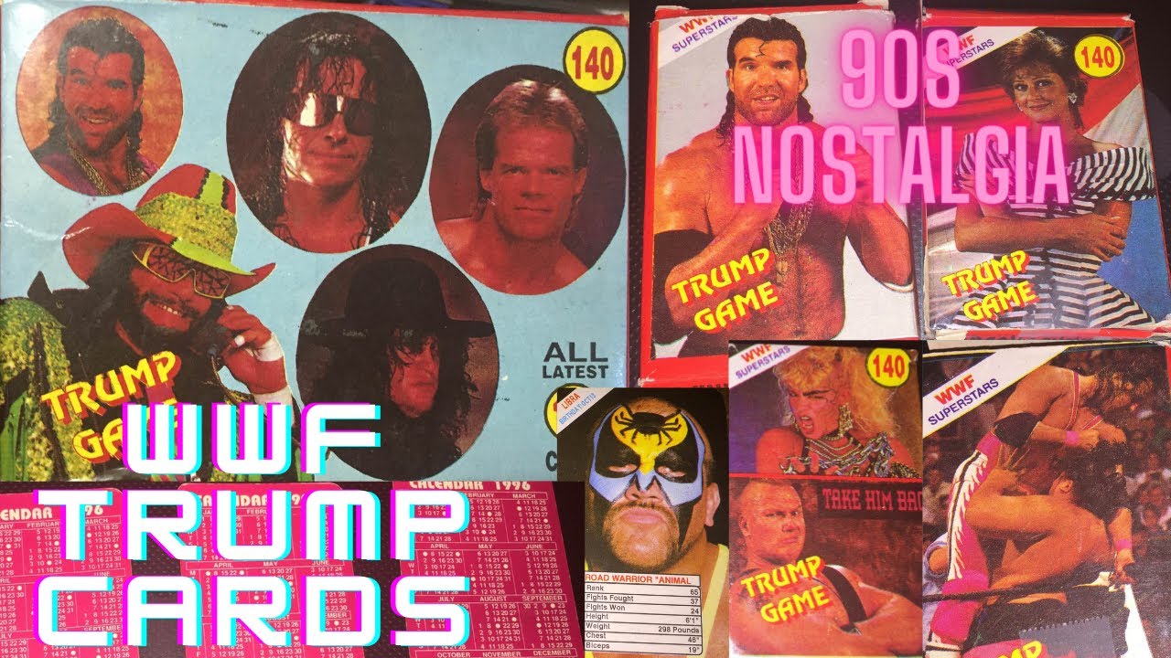WWF Trump Cards (1996) Universal  Brand