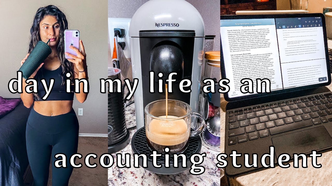 day in my life as an accounting student (grad school)