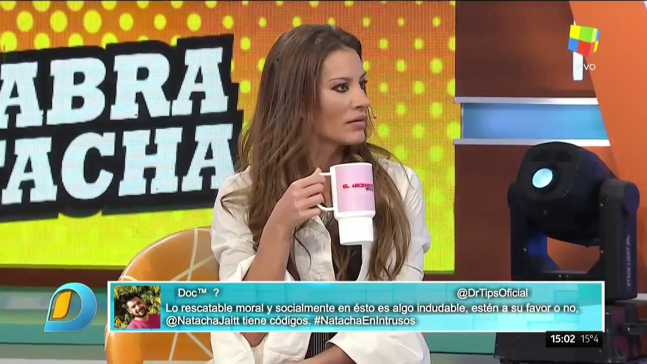Natacha Jaitt con Jorge Rial   Nota Completa