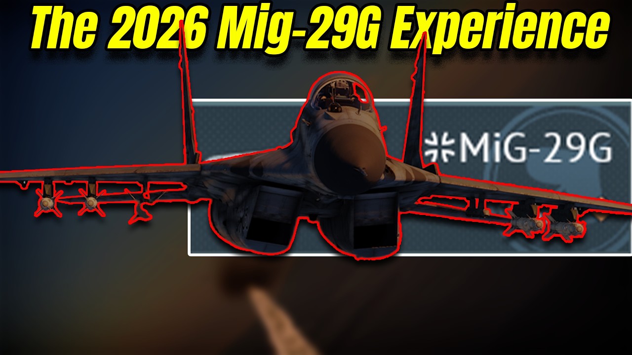 The Mig-29G Experience In War Thunder...