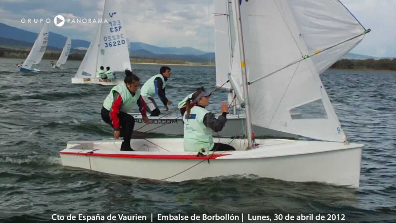 Campeonato de España de Vaurien 2012, Lunes