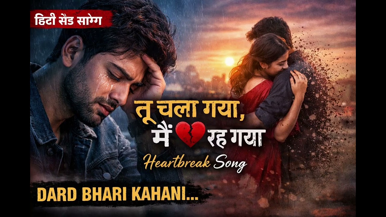 तू चला गया मैं रह गया 💔 | New Hindi Sad Song 2026 | Dard Bhari Kahani | Latest Breakup Song