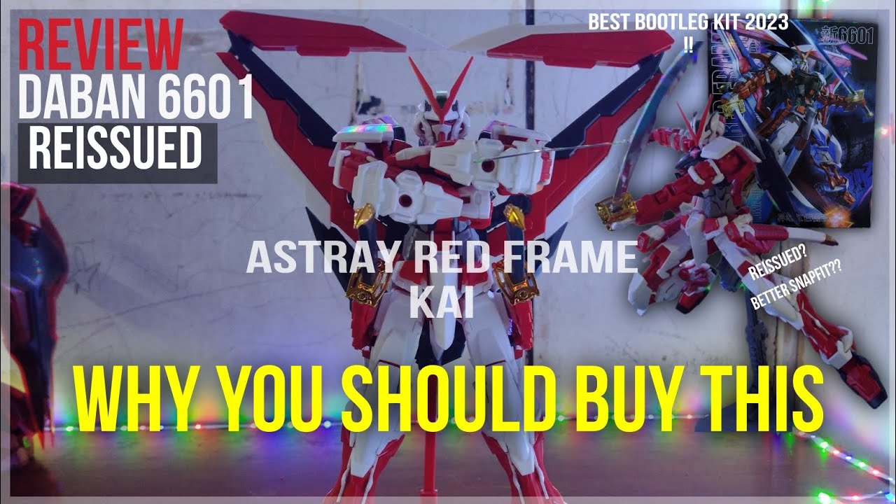 DABAN 6601 MG 1/100 ASTRAY RED FRAME KAI (REISSUED) review