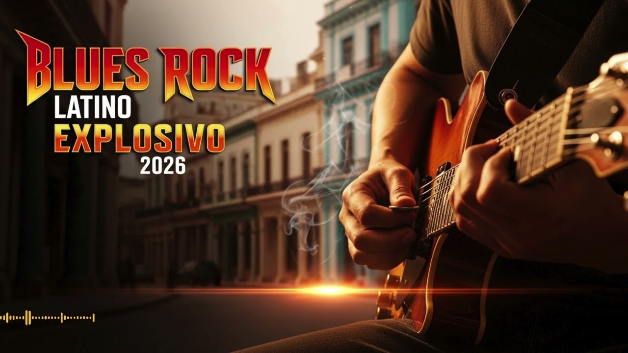 🌌 Noche Urbana Blues Rock 2026 &ndash; Heavy Guitar & Latin Soul 🔥