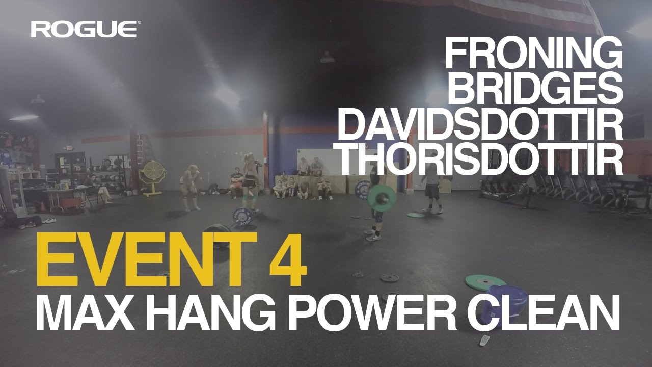 Event 4 - Rogue Team Black - Froning, Bridges, Davidsdottir, Thorisdottir