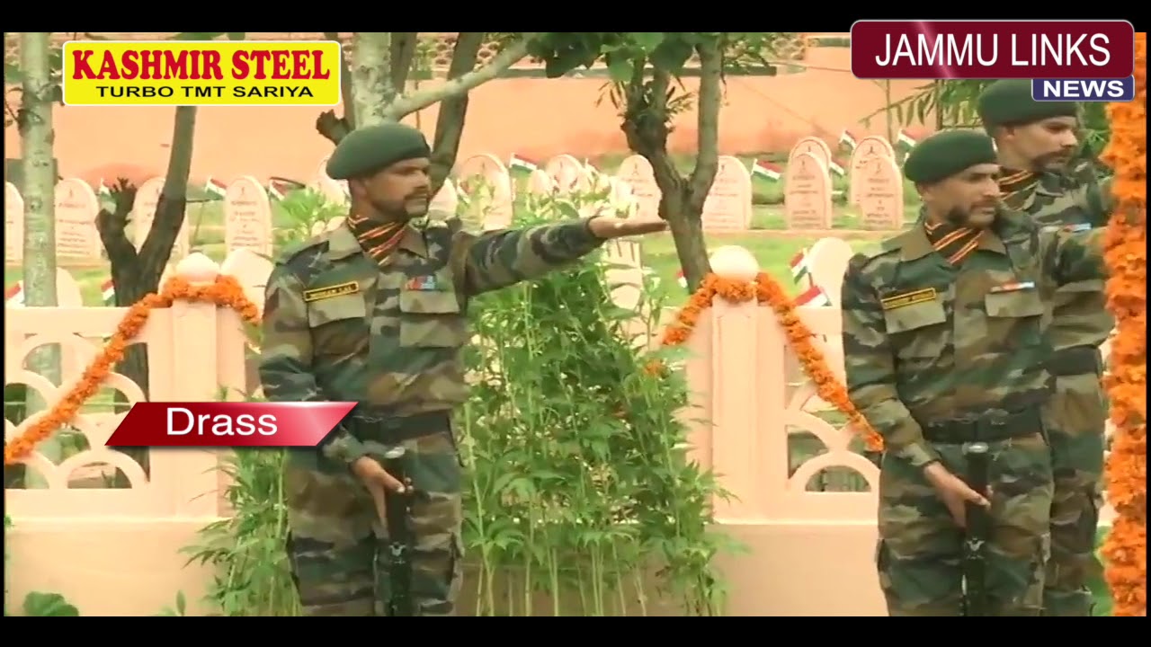 Chief Of All Three Wings Of India Armed Forces Pay Tribute At Kargil War Memorial