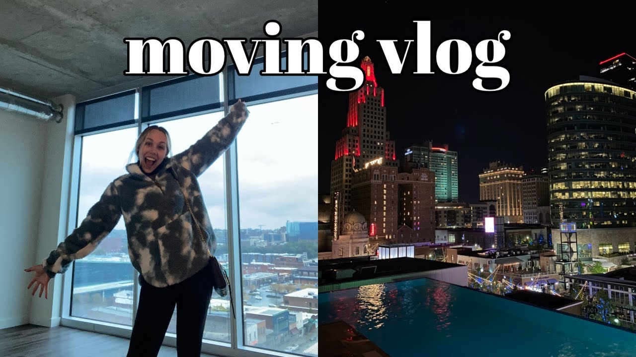 MOVING VLOG | my first apartment in kc