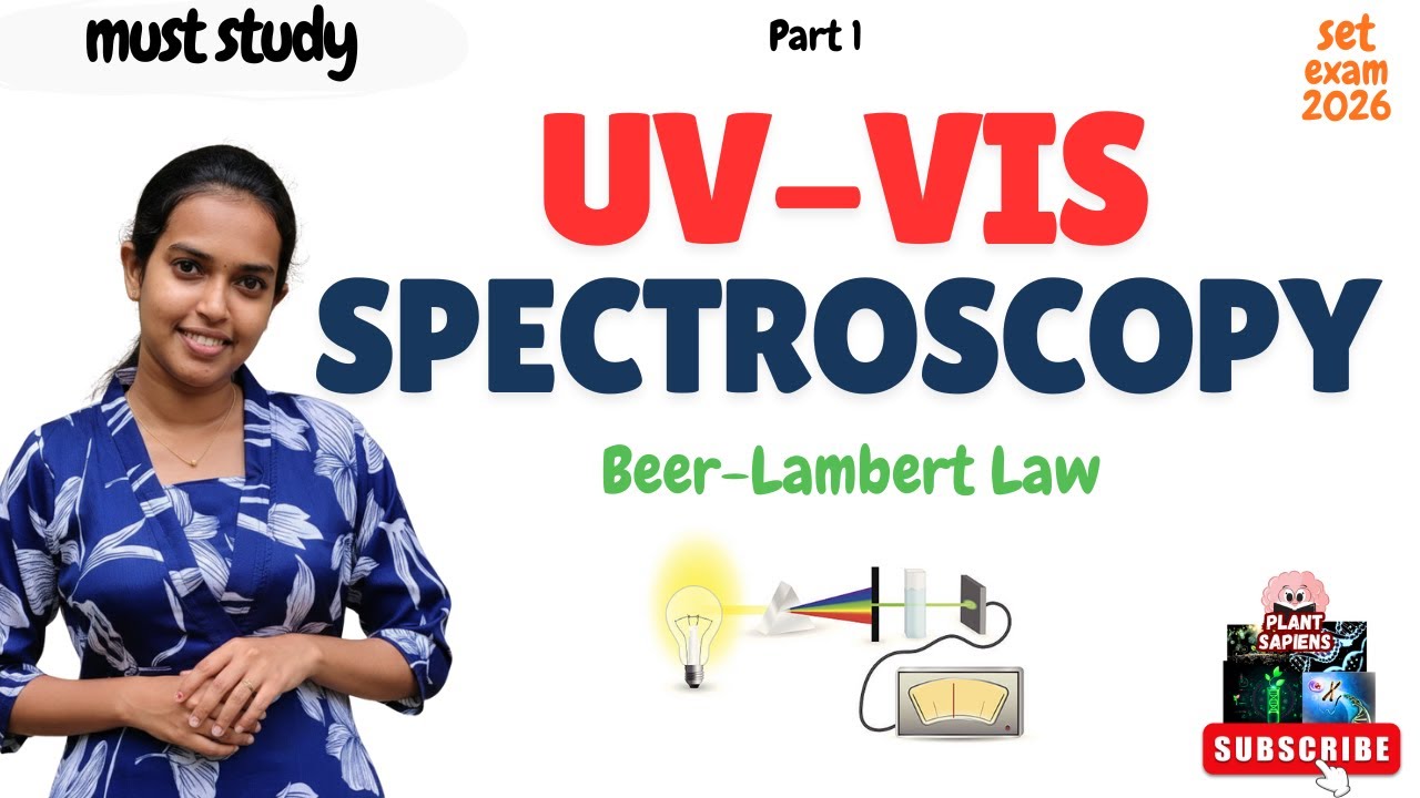 UV-Vis Spectroscopy Explained| Beer -Lambert Law |8 മിനുട്ടിൽ മനസ്സിലാക്കാം ❤‍🔥