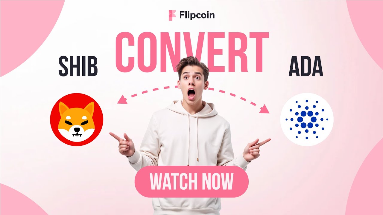 Convert SHIB to ADA Instantly | Shiba Inu to Cardano Swap on Flipcoin