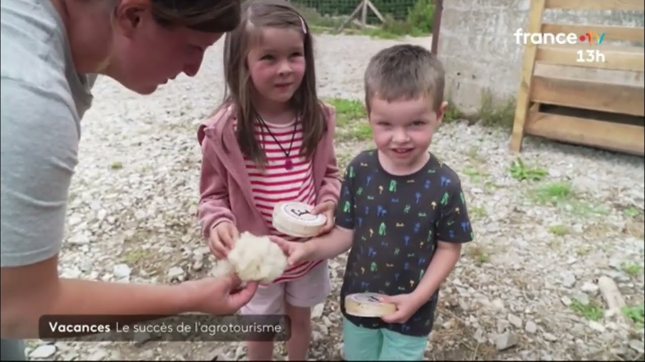 Une ferme pédagogique à Camembert