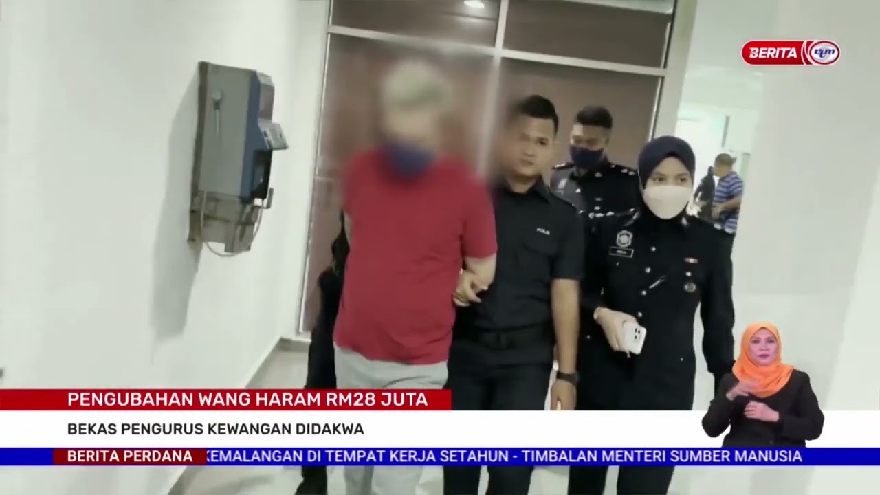 2 FEBRUARI 2023 -BERITA PERDANA- PENGUBAHAN WANG HARAM RM28 JUTA BEKAS PENGURUS KEWANGAN DIDAKWA