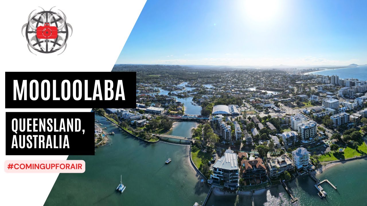Mooloolaba, Sunshine Coast from above // #Comingupforair