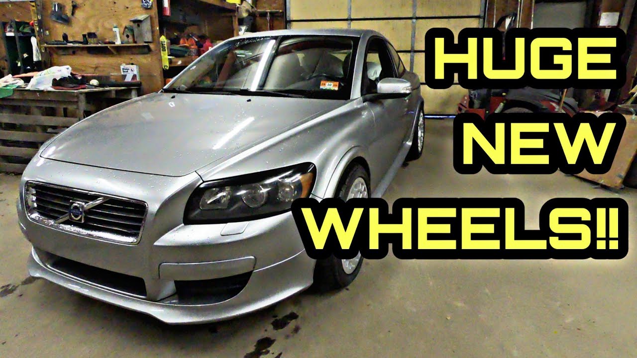 The Volvo C30 Gets The Most Important Upgrade To Beating The Civic Type R - New Wheels And Tires!
