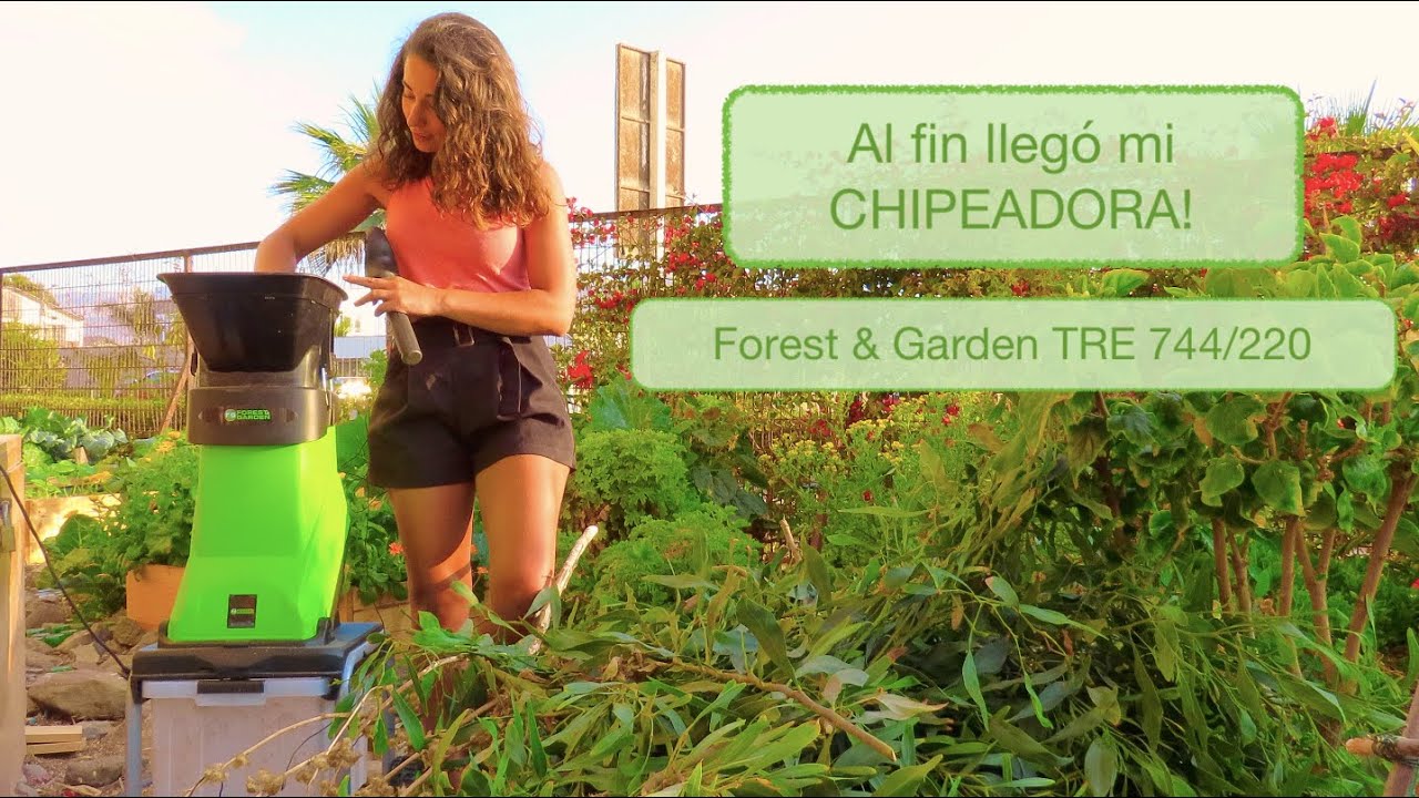 CHIPEADORA EL&Eacute;CTRICA FOREST & GARDEN TRE 744/220 (Review)