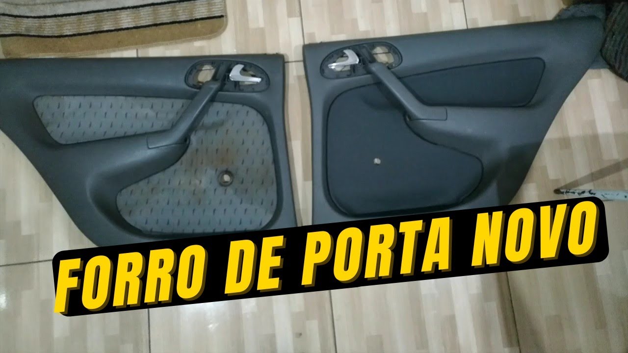 COMO TROCAR O TECIDO DO FORRO DE PORTA DO CARRO