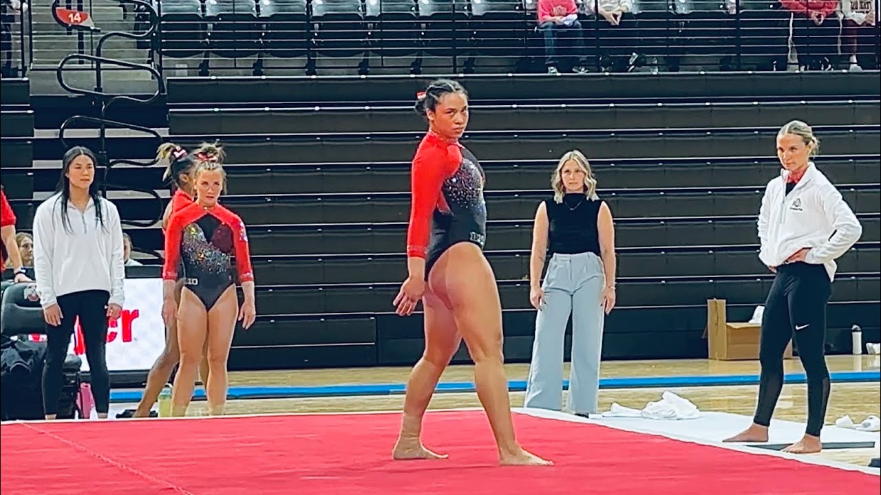 OHIO STATE GYMNASTICS 2025 // JJ Coleman Floor from 1/18/25 // 9.875