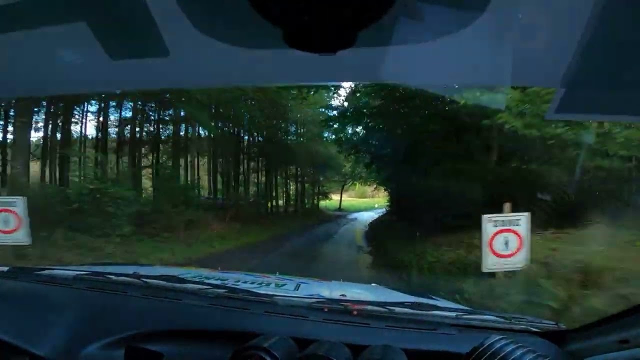 East Belgian Rally 2024, Opel Astra GSI 16V Onboard KP7 St. Vith