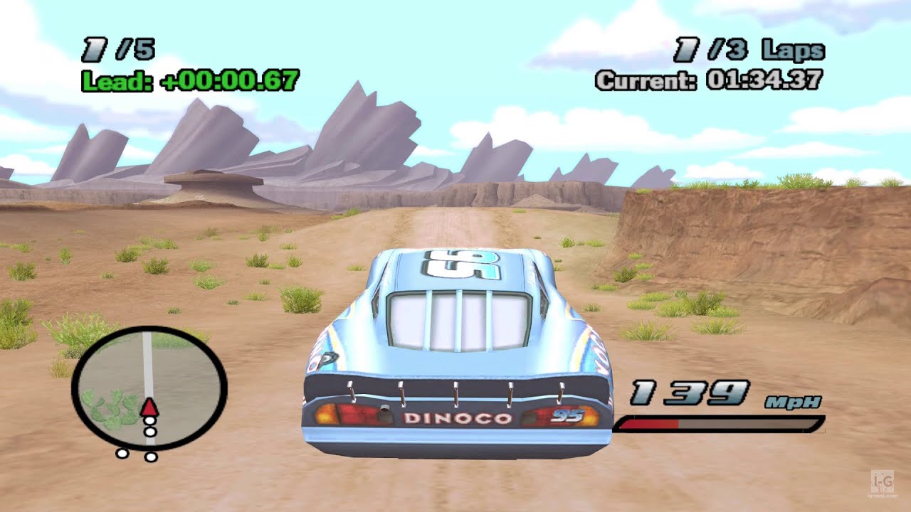 Cars: The Video Game - Gameplay (4K60fps)