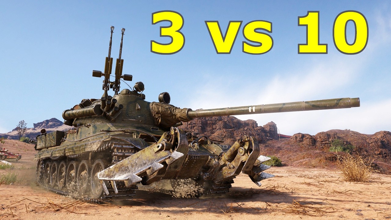 TVP T 50/51: 3 vs 10.