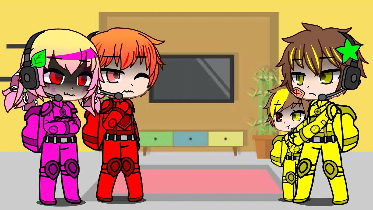 Among us Rodamrix characters react to the original story part 12 + Glitchy's family
