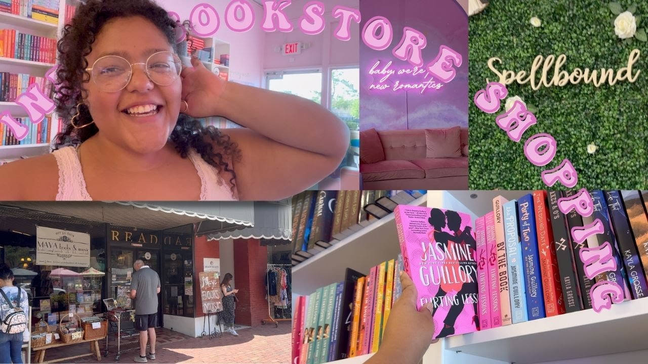 Spend some bookish days with me| Book shopping, Indie bookstores and a book fair!