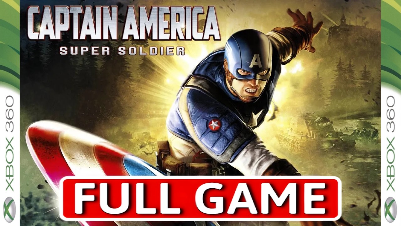 Captain America: Super Soldier - FULL GAME Walkthrough Longplay