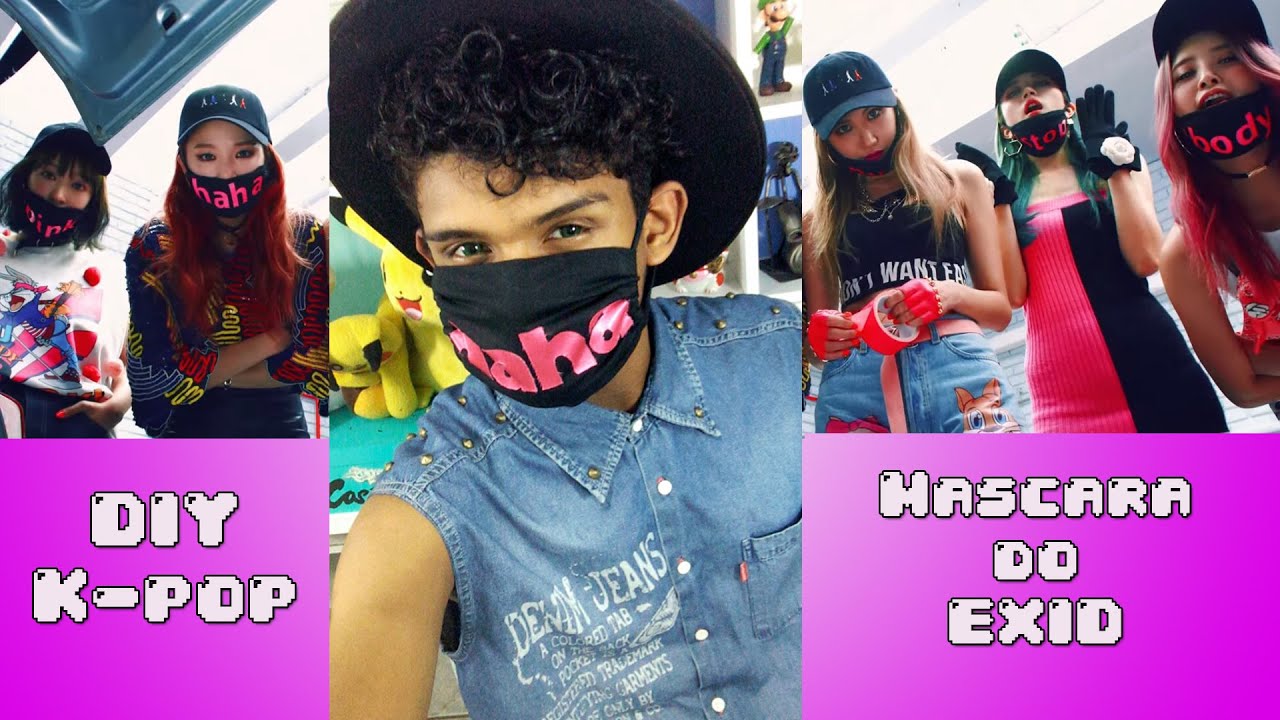 DIY Kpop - Máscara do EXID