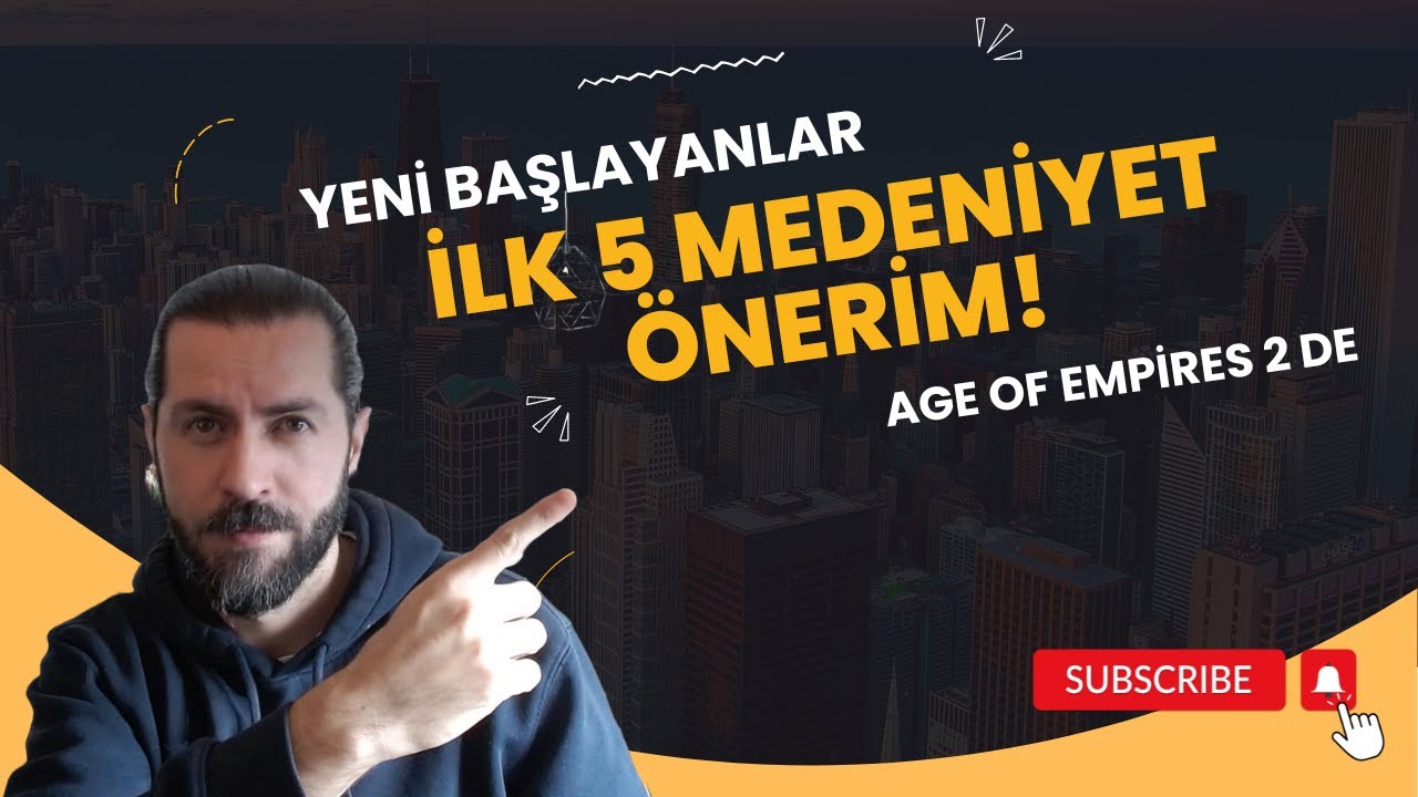 Yeni başlayanlara İlk 5 MEDENİYET ÖNERİM! - Age of Empires 2 DE