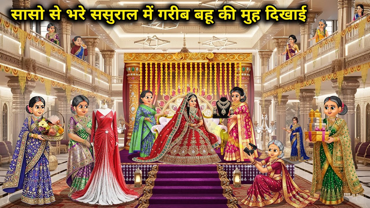 सासों से भरे ससुराल में गरीब बहु की मुंह दिखाई||Poor daughter-in-law's face-to-face meeting with her