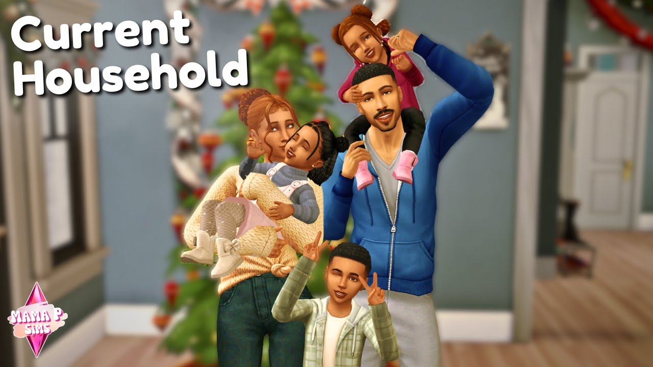 Meet The Larsons - Sims 4 Current Household