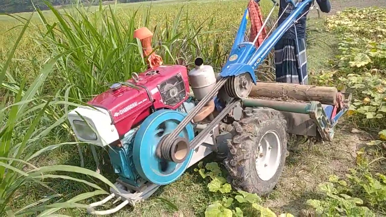 Expert Power Chitter Driver দিয়া জমি চাষ করা /New Power Tiller Video/Chinghai Diesel Engine update