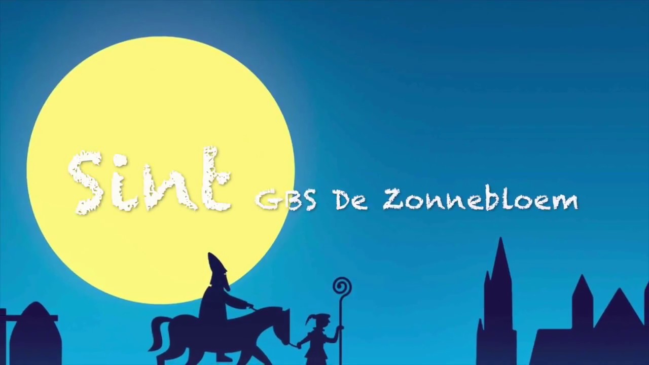 Bezoek Sint en Piet GBS De Zonnebloem 2017