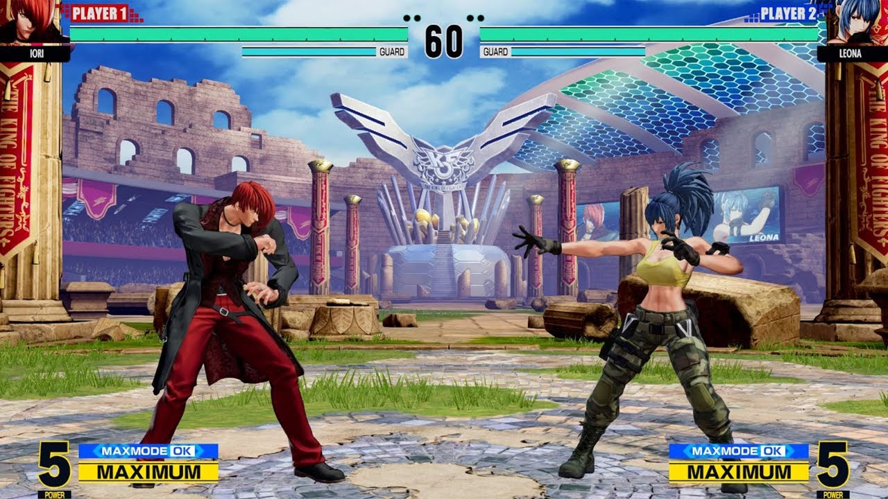 The King of Fighters XV - IORI VS LEONA
