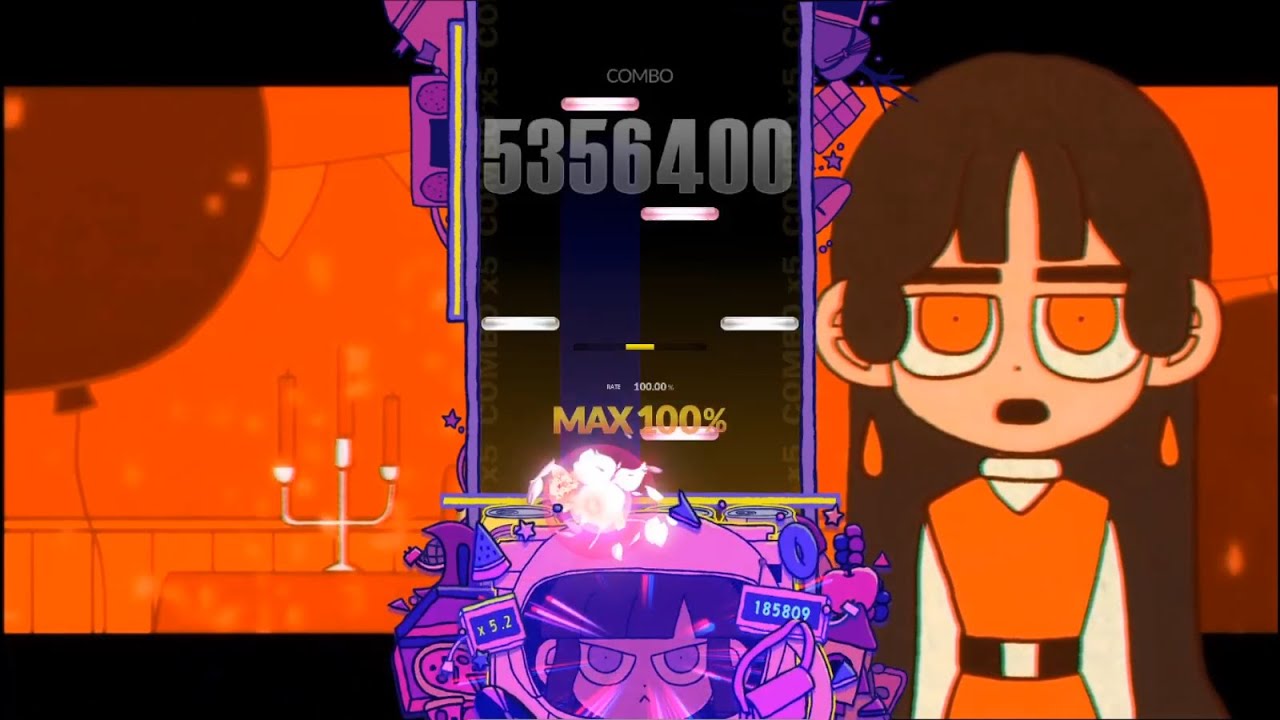 【DJMAX RESPECT V】 염라 (Karma) 4B MX 100% (Lv. 12)
