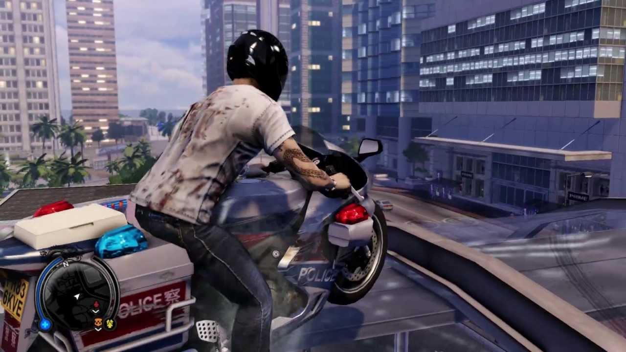 Sleeping Dogs, stunts,crashes and MEGABUG [HD] 1080p