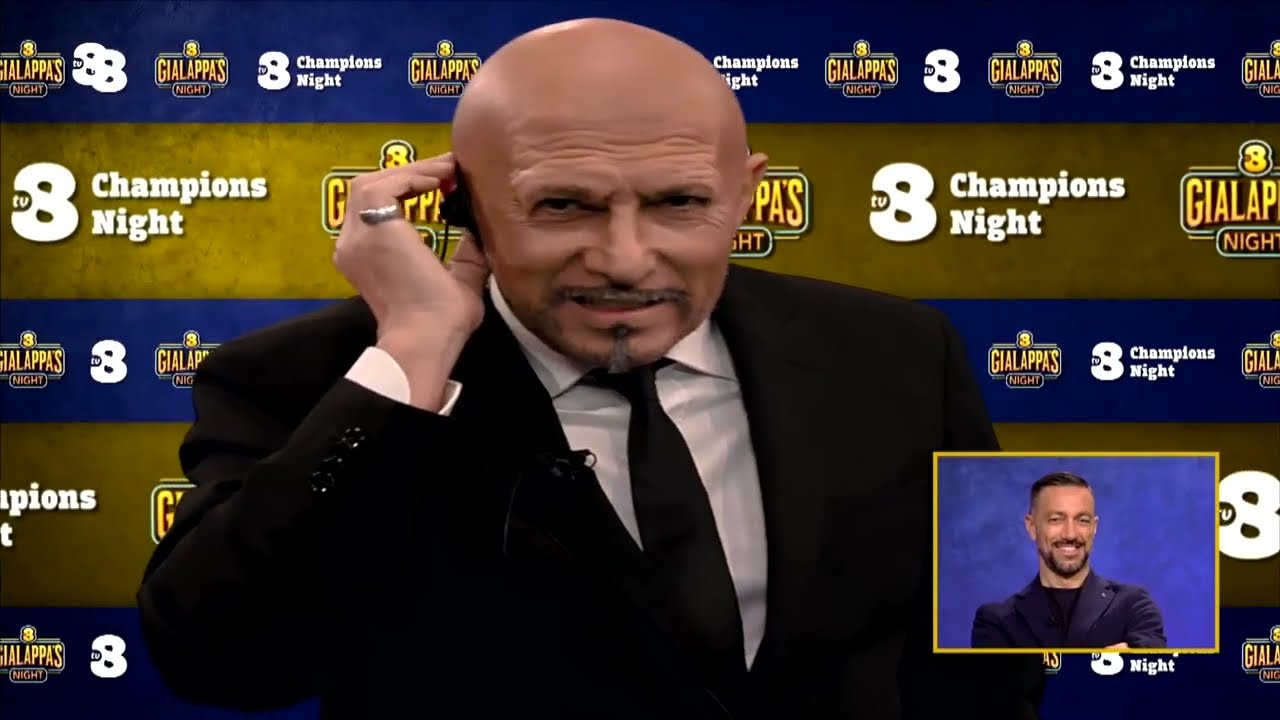 Il rapporto particolare tra Spalletti e i giocatori della Juventus - Tv8 Gialappa's Night